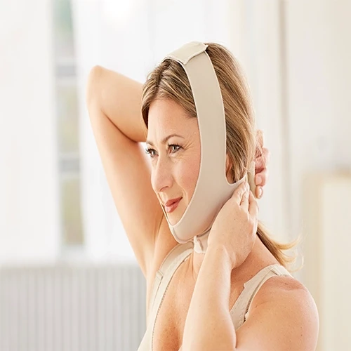 مشدات الوجه - الذقن المزدوجة